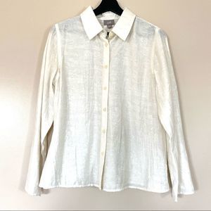 J. Jill Button Down Blouse